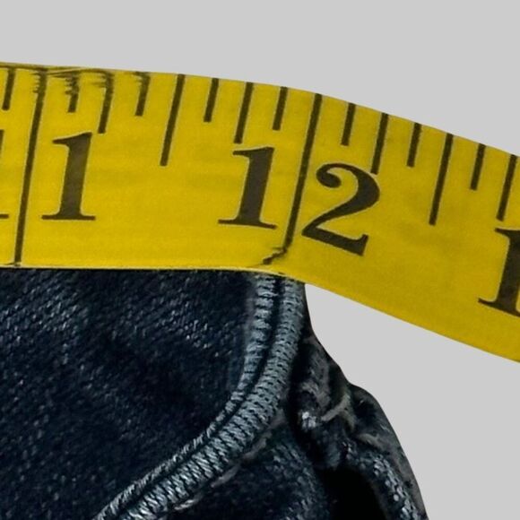 SILVER Suki Womens Jeans Denim‎ Size 27 Slim Bootcut Whiskering Stretchy - Picture 8 of 10